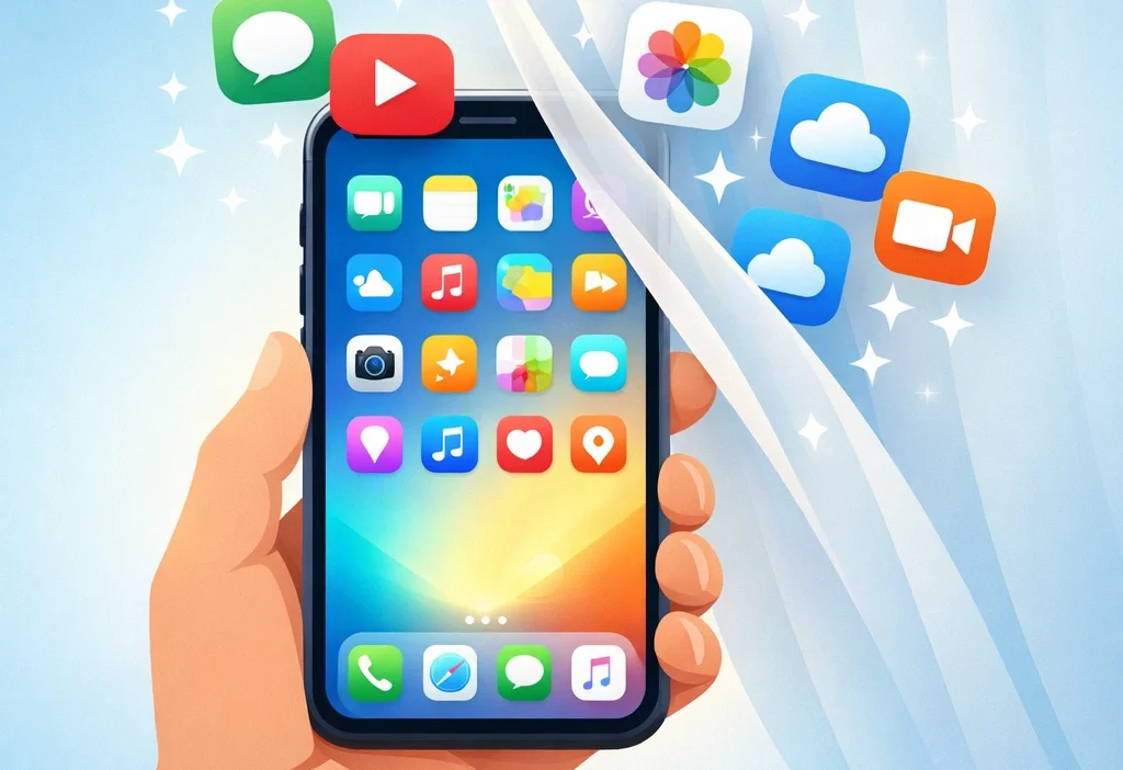 How to unhide apps on iPhone showing hidden app icons being restored to home screen