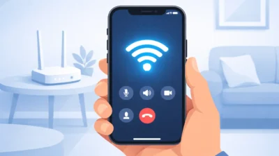 How to enable WiFi calling on iPhone settings screen