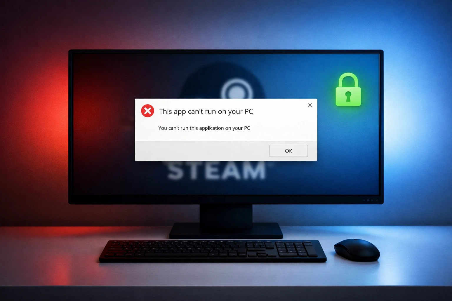 Steam Windows 11 “This App Can’t Run on Your PC” Fix (6 Easy Solutions)