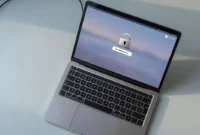 MacBook Pro displaying a locked login screen, illustrating how to factory reset MacBook Pro without password